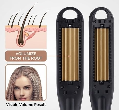Kettlora CrimpSpinPro Auto rotating Hair Crimper (old school style)
