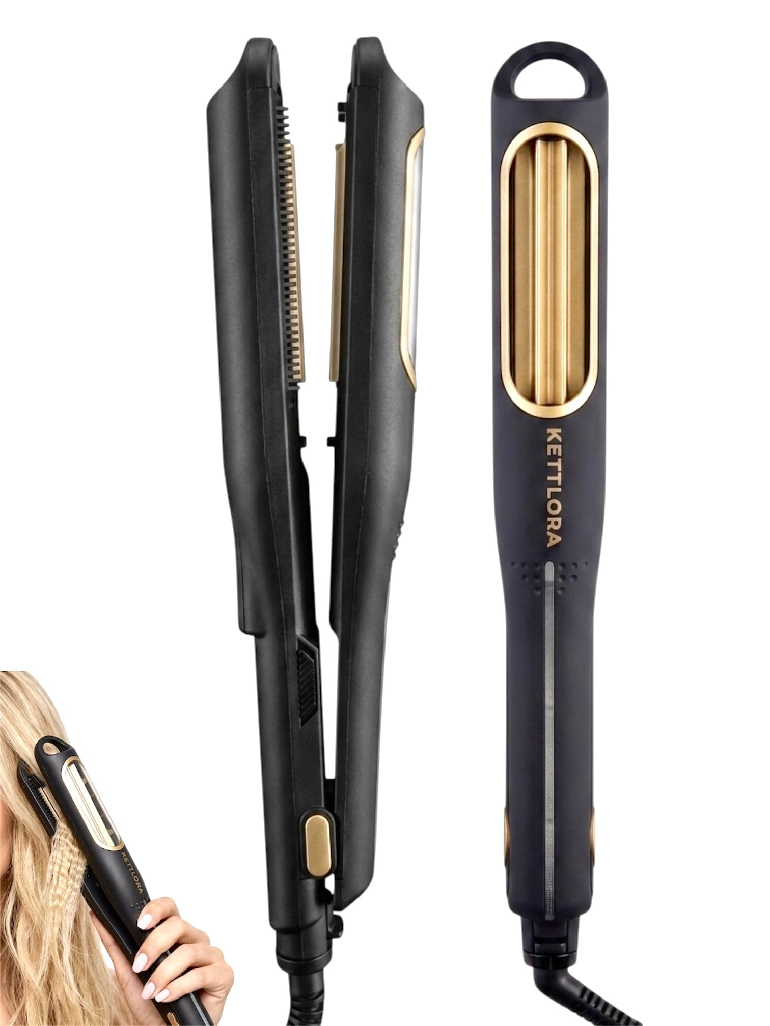 Kettlora CrimpSpinPro Auto rotating Hair Crimper (old school style)