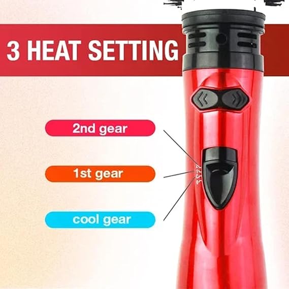 2-in-1 Hot Air Styling Brush – Hair Dryer & Volumizer