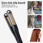 CrimpSpin Pro Automatic Rotating Heated Crimper 2 settings (180–230°C,), Corrugation,Corn Splint Curling Machine, Volumizing Hair, Professional and Home use