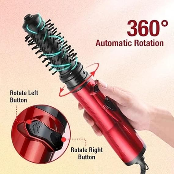 2-in-1 Hot Air Styling Brush – Hair Dryer & Volumizer
