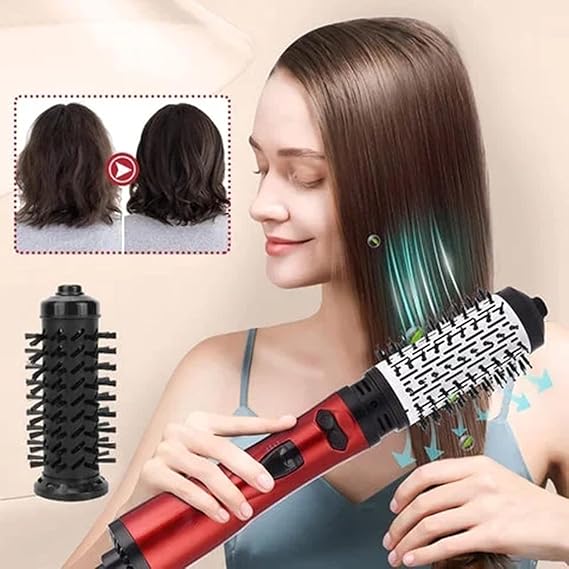 2-in-1 Hot Air Styling Brush – Hair Dryer & Volumizer