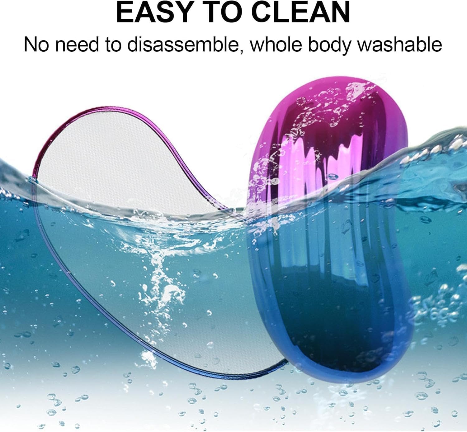 KETTLORA, Bean Shape Nano Glass Hair Remover – Painless Eraser for Women & Men, Reusable,Exfoliated Skin, for Legs, Arms & Back